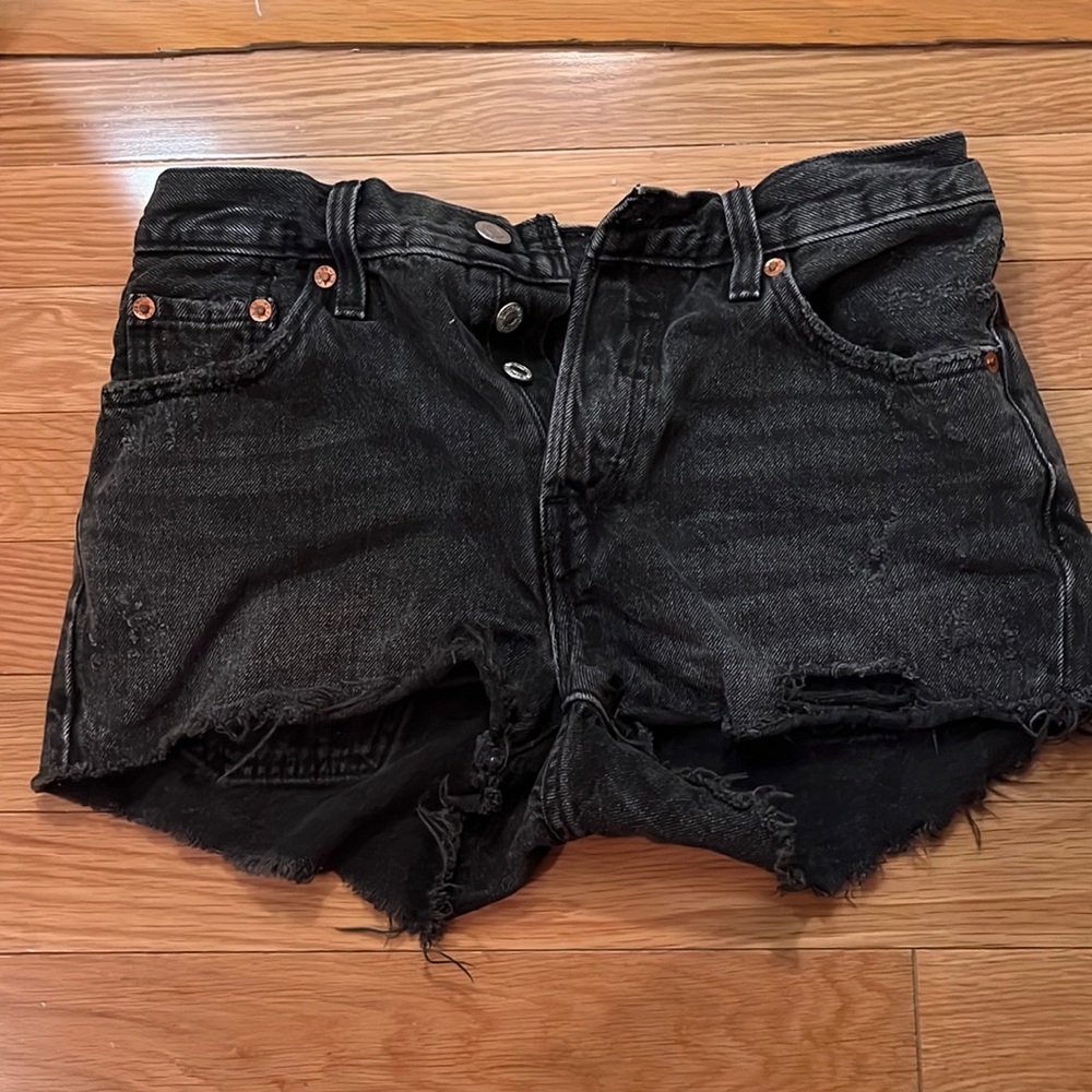 Levi’s high waist shorts